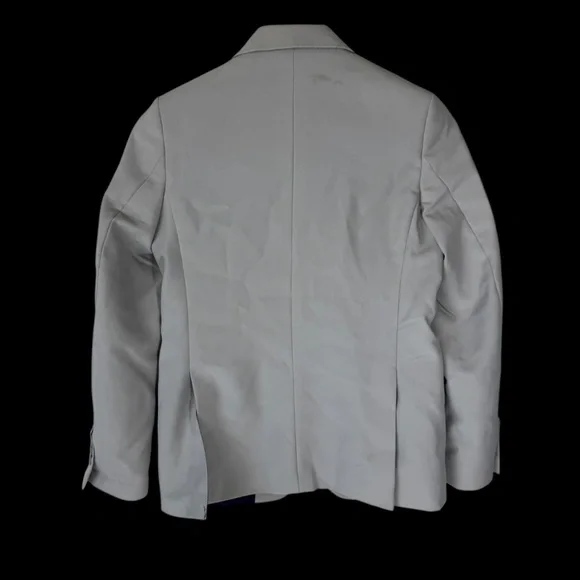 OppoSuits Big Boys' Groovy Solid Grey Dove Suit‎ Jacket Sz 14Y - Picture 3 of 6